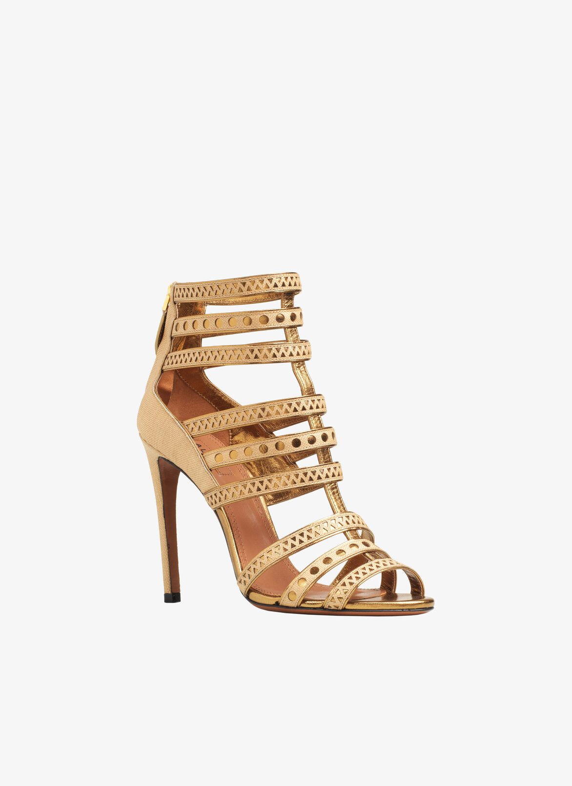 Sandals ALAÏA GOLD SANDALS